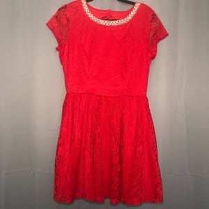 Red Lace Dress